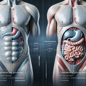 Abdominoplastia e Lipoescultura: Diferenças e Resultados Esperados