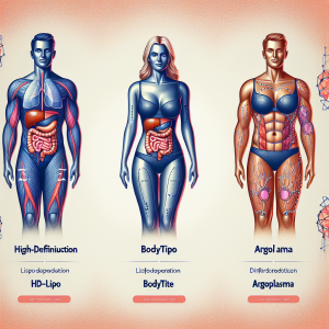 Comparação Entre Lipo HD com BodyTite e Argoplasma