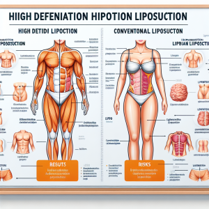 Comparação Entre Lipo HD e Lipo com Lipoaspiração Convencional