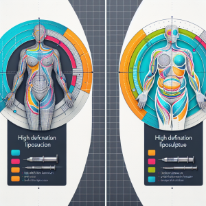 Comparação entre Lipo HD e Lipoescultura de Alta Definição