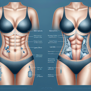 Diferenças Entre Abdominoplastia e Lipoescultura para Contorno Corporal