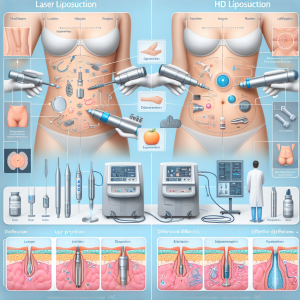 Diferenças Entre Lipoaspiração com Laser e Lipo HD