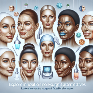 Lifting Facial Não Cirúrgico: Conheça as Alternativas Inovadoras